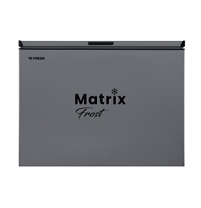 Fresh Chest Freezer 334 L, Silver - MATRIX FROST 400