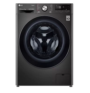LG WASHING MACHINE FRONT LOAD 11Kg Vivace , with AI DD technology , STEAM , BLACK - F4Y9EWG2ZV