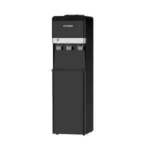 HYUNDAI Water Dispenser 3 Taps With Cabinet, Black HYU-582B