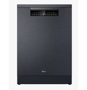 Haier Dishwasher 8 Programs 15 Places, Black - HDWE15-46BK6EG
