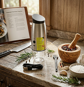 USB electric pepper grinder, Model 25.6