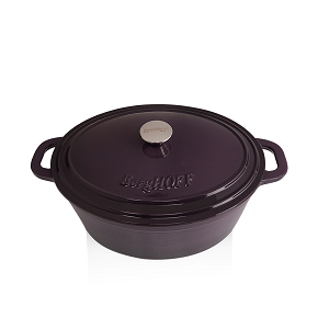 Berghoff cast iron pot with lid, 25.5 x 34 cm
