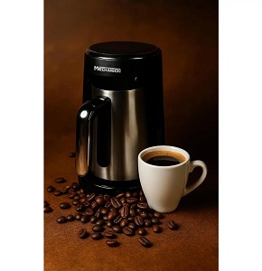 MEDIA TECH Turkish Coffee Maker 450 W, Silver MT-CM105T
