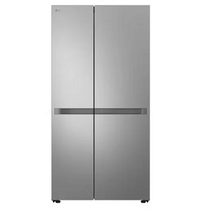 LG Refrigerator 664 Liters Inverter , Side-by-Side - GC-B257KLJW
