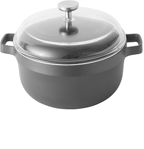 Berghoff granite pot with lid, 28 cm