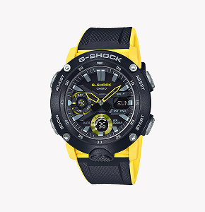 CASIO G-SHOCK  - RUGGED ELEGANCE FOR ACTIVE MEN'S LIFESTYLE - GA-2000-1A9DR