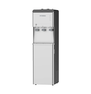 HYUNDAI Water Dispenser 3 Taps With Cabinet, Silver HYU-582S