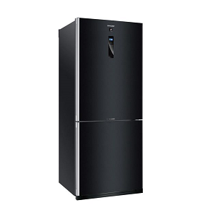 Sharp refrigerator 2 doors 450L black inverter – SJ-PV60K-BK