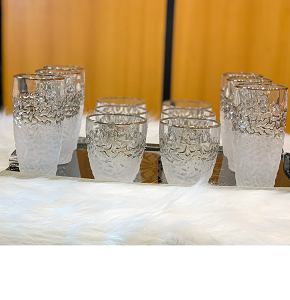 2M Tea & Shop Set 12 pcs - Nickel Hubo Meshbah
