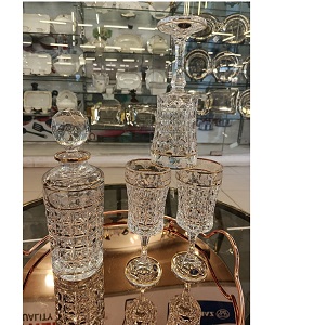 Sherbat Set New Moscow – Hand-Embellished, 7 Pieces
