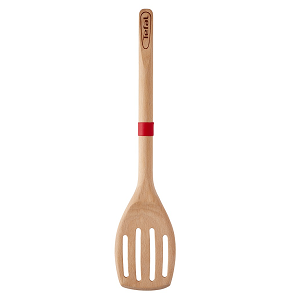 Tefal Ingenio Slotted Wooden Spatula

