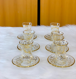 2M Teacup Set 7 pcs - Thunderbolt Plate
