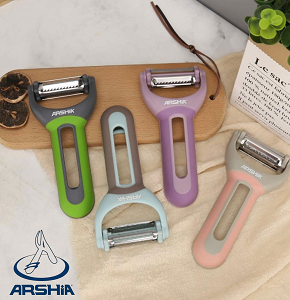 Potato Peeler Wide-Blade Assorted Colors , Arsha - abdo - P 2508