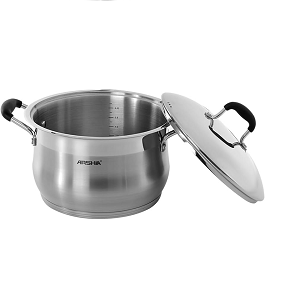 ARSHIA Stainless Steel Pot – German Made – Size: 36 cm
