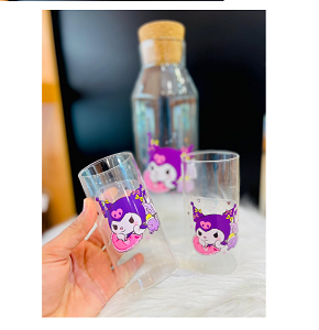 Water Bottle Labubu With Cork Lid + 2 Cup MG1605-14
