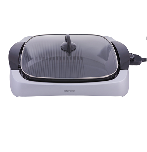 Kenwood Health Grill, 2000 Watt, Silver/Black - HG266