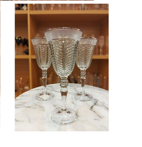 2M symphony crystal filling 6 pieces laser engraving cups set
