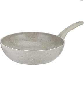Granite frying pan Top Chef size 20 beige
