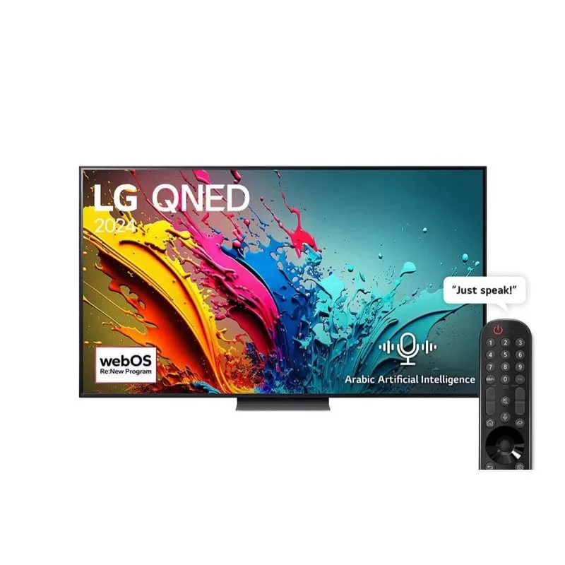 LG TV Screen 65 Inch, Smart QNED 65QNED86T6A.AFU