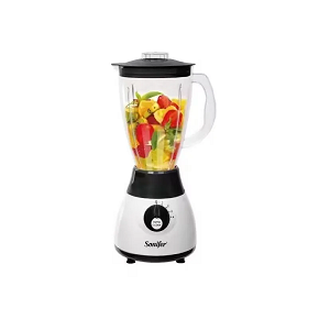 SONIFER Blender 1.5L, 2*1 Grinder 300W, White*Black SF-8009