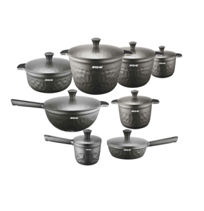  Arshia 16-piece Diamond Silver Tefal Cookware Set ARSHIA 3301 –