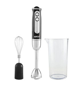 GO TECH Hand Blender 3*1, 1000W+Accessories Black/Stainless GT-HB300