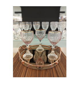 2M soho luster  6 pieces laser engraving cups set

