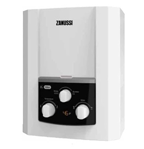 ZANUSSI 6 LITER GAS WATER HEATER WITH DIGITAL SCREEN - WHITE 945105567