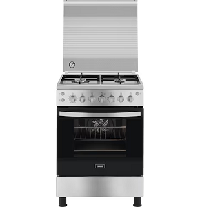 ZANUSSI COOKER COOL CAST 60 CM SILVER 575 ZCG61296XB