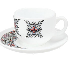 Arcopal cup and saucer set 6 pcs Essence Cesira Amara
