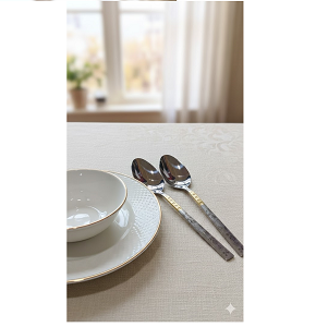 Cutlery bag 86 pieces in luxury wooden case
