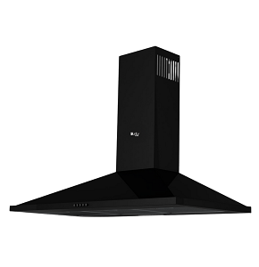 PURITY Hood 90 cm, 3 Speeds, with Chimney, Black - ETO PRO PLUS 90 BL