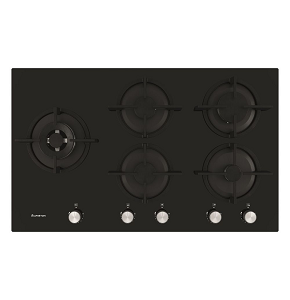 Ariston Hob Built-in Gas , 5 Burners, Black - AGS92SBK