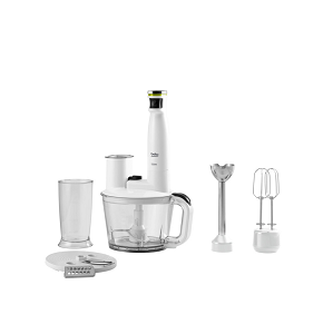 Hand Blender Beko 1500 Watts, 1.75 Litres, Full Stanless Steel Cutting System, White - RHB 5050