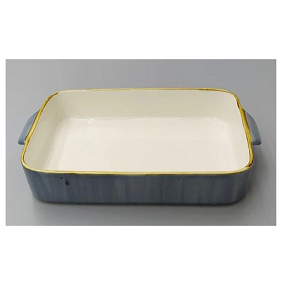 Danny Home rectangular porcelain casserole CZT05-37

