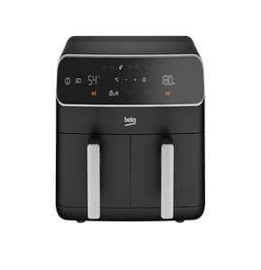 Beko Air Fryer 2*1, 8.5 L 2400 Watts, Digital Black FRL 5388 B