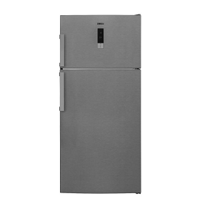 Zanussi refrigerator 445liter Silver Digital 824 ZRT45230XA