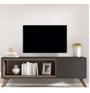 TV Table RETRO AGENCY 123 cm gray×brown RA-U56
