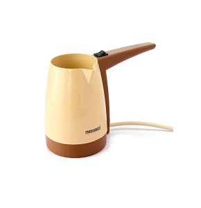 Media Tech Turkish Coffee Pot 600 W, Beige - MT-CM10