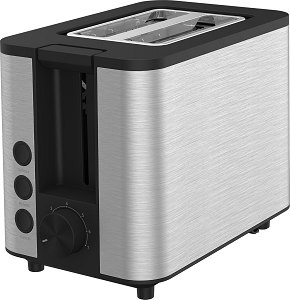 Beko Digital 2-Slice Toaster - 950W - Stainless Steel | TAM 7321 I